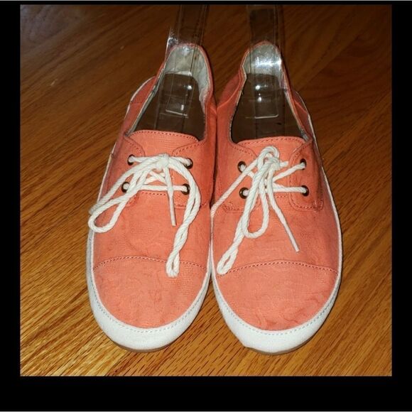 Reef orange textile Sneakers - Picture 2 of 8